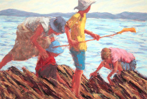 Damian Callan Exhibition at Mussel Inn