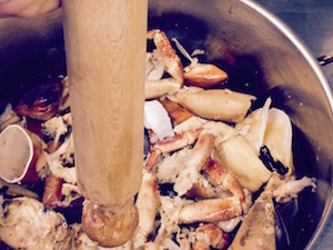 Mussel Inn Crab Bisque recipe step 1