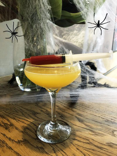 Mussel Inn Halloween Cocktail